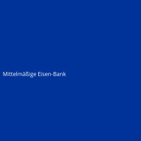 Mittelmäßige Eisen-Bank