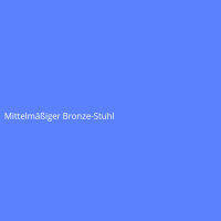 Mittelmäßiger Bronze-Stuhl