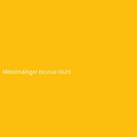 Mittelmäßiger Bronze-Stuhl