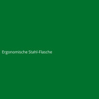 Ergonomische Stahl-Flasche