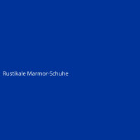 Rustikale Marmor-Schuhe