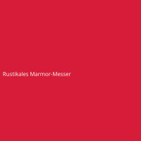 Rustikales Marmor-Messer