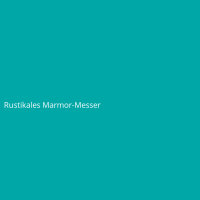 Rustikales Marmor-Messer