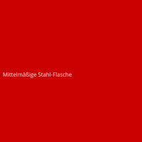 Mittelmäßige Stahl-Flasche