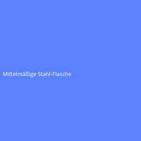 Mittelmäßige Stahl-Flasche