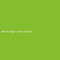 Mittelmäßige Leinen-Tabelle