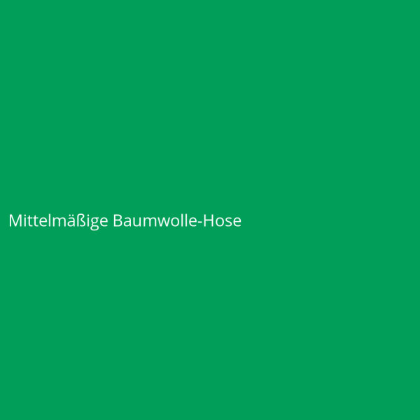 Mittelmäßige Baumwolle-Hose