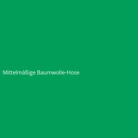 Mittelmäßige Baumwolle-Hose