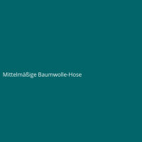 Mittelmäßige Baumwolle-Hose