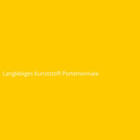Langlebiges Kunststoff-Portemonnaie