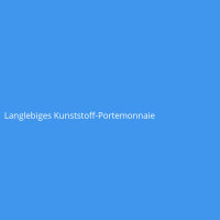 Langlebiges Kunststoff-Portemonnaie