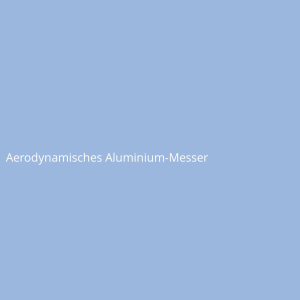 Aerodynamisches Aluminium-Messer