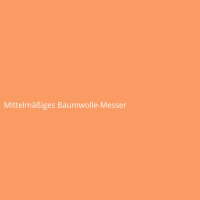 Mittelmäßiges Baumwolle-Messer